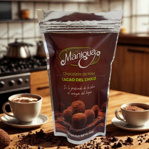 Chocolate Manigua 100gr (sin azĂșcar)