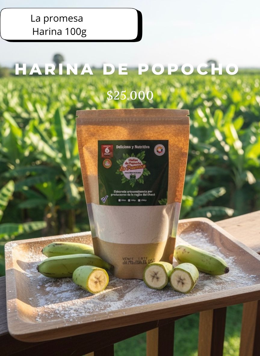 Harina de Popocho la Promesa 500gr 100% organico